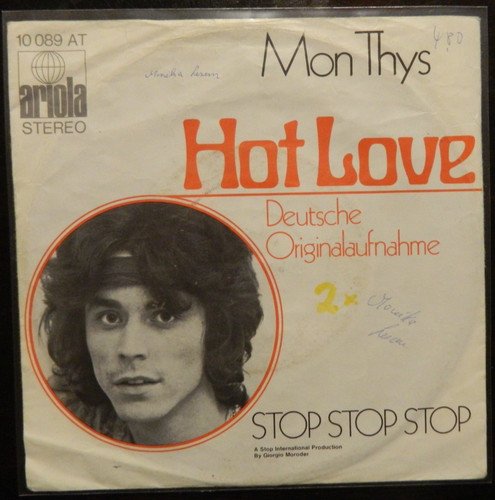 Mon thys hot -  7" , love